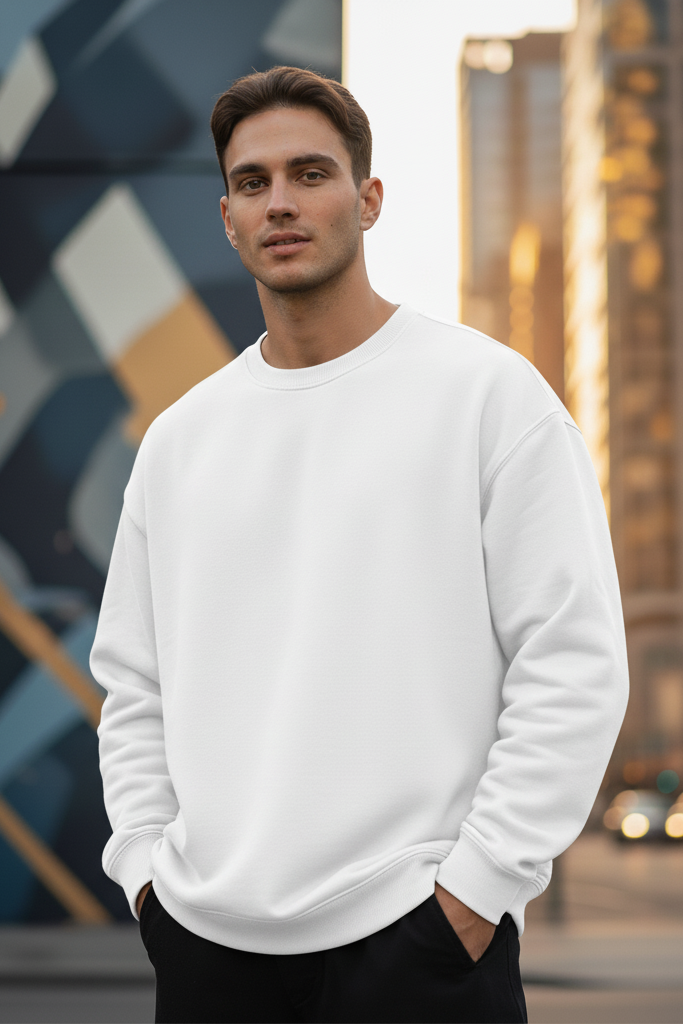 Solid Color | Unisex Oversized Sweatshirt