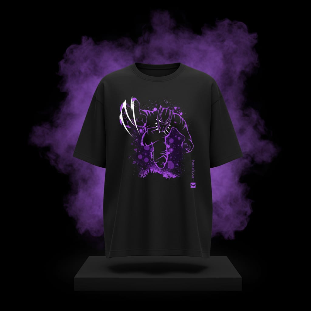 Vibranium Fury Oversized Tee