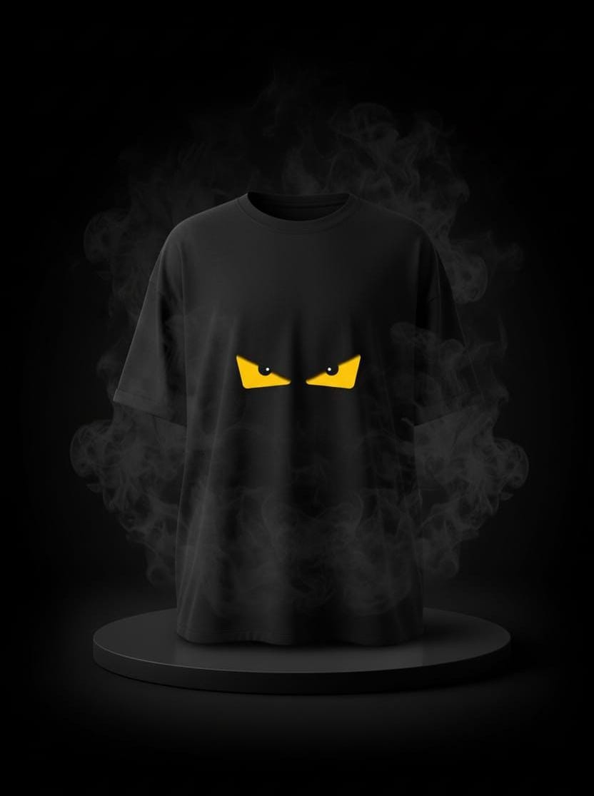 Night Gaze Oversized Tee