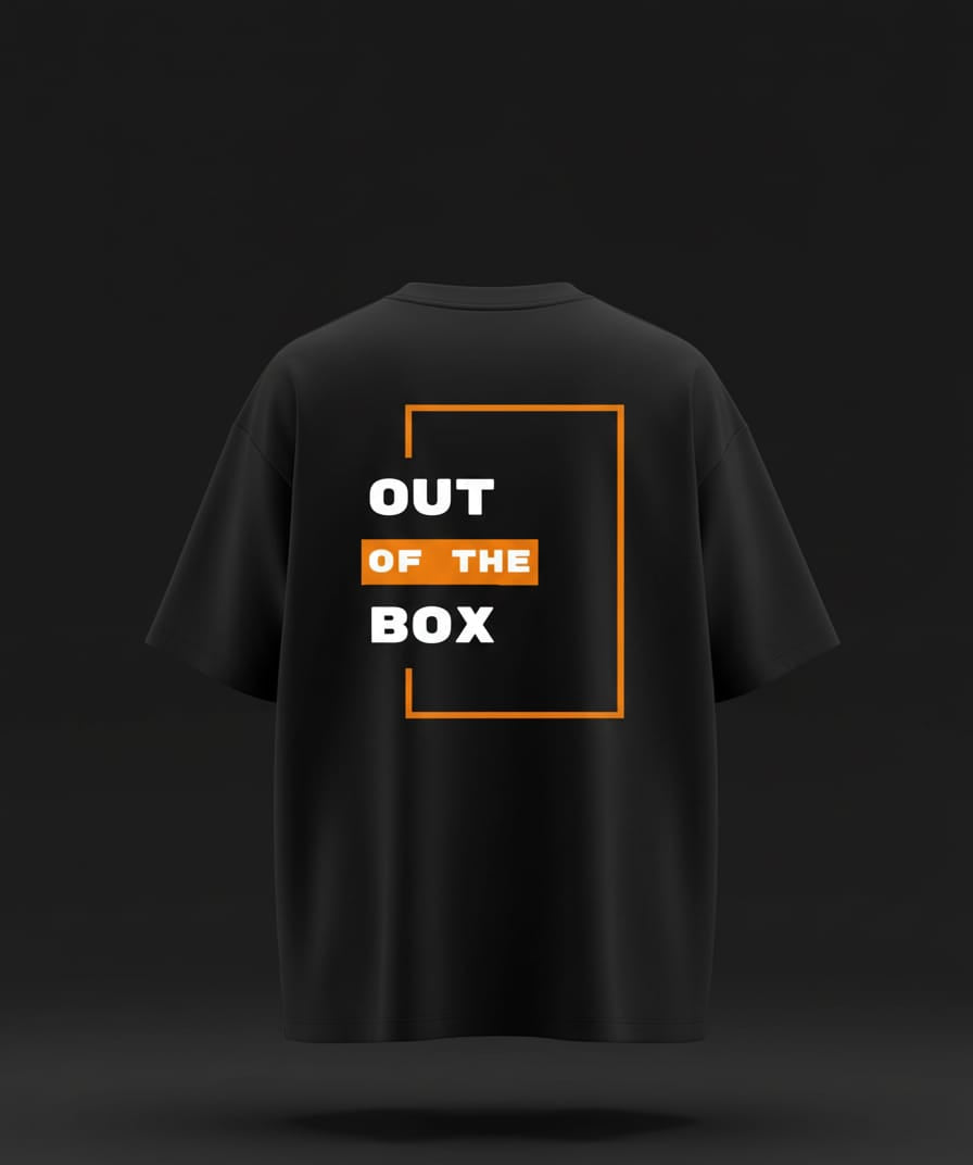 Out of the Box Oversized Streetwear Tee