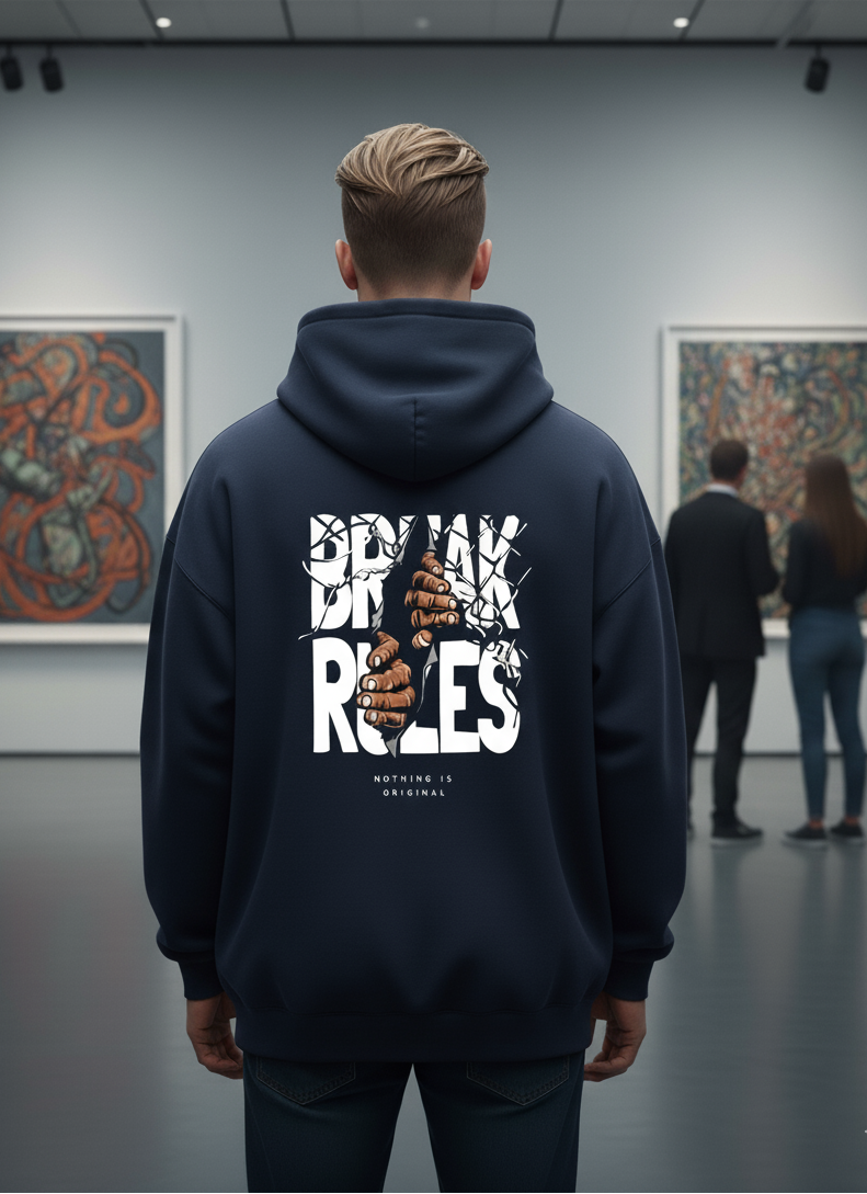Break Rules | Unisex Oversized Hoodie