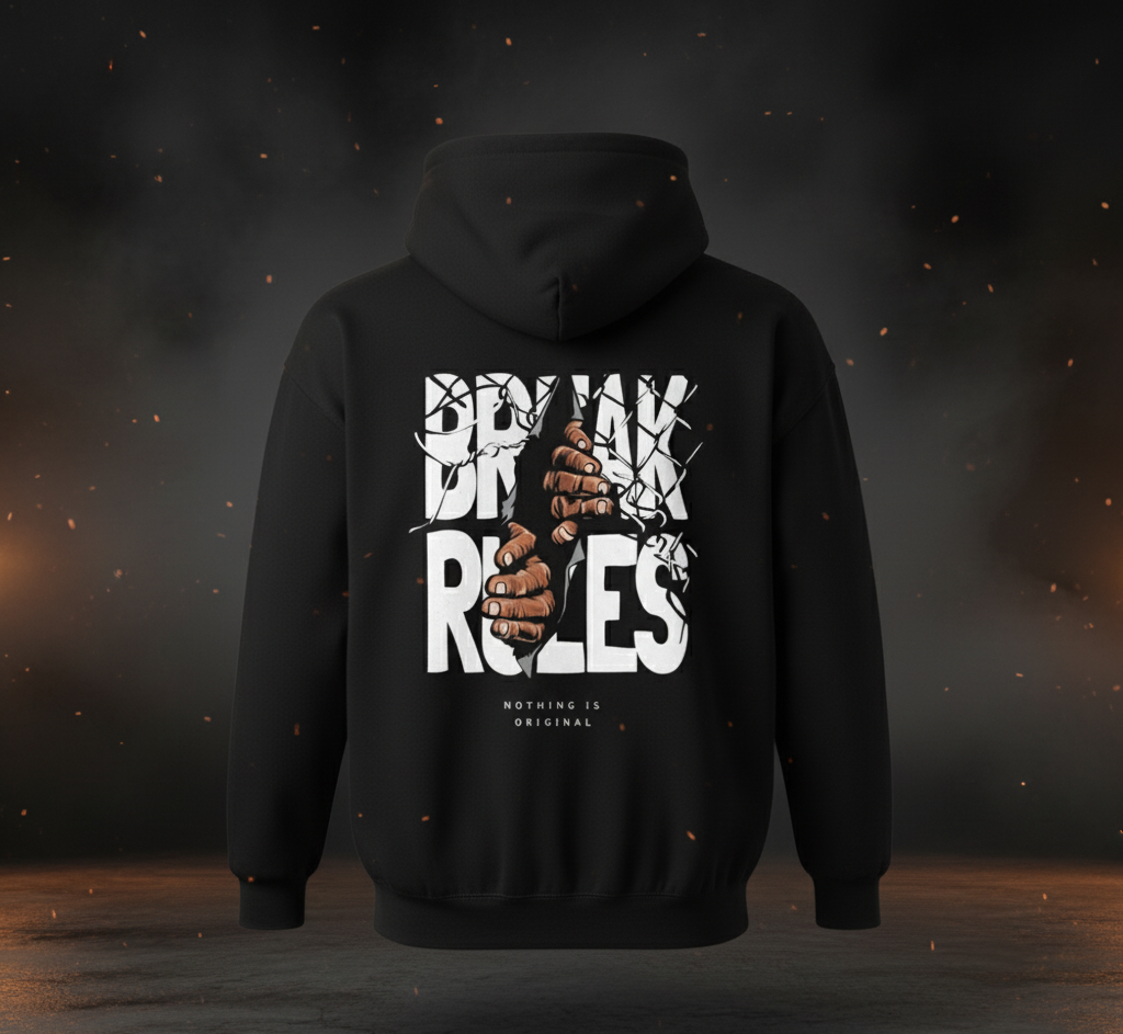 Break Rules | Unisex Oversized Hoodie