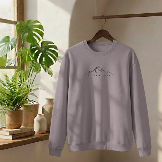 The "Seek Adventure" Crewneck Unisex Sweatshirt