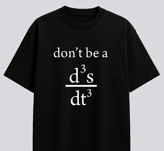 "Don't be a jerk" Oversized Tshirt