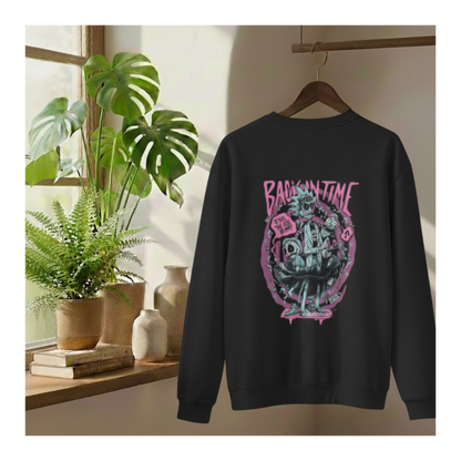 " Back In Time " Unisex Oversized Sweatshirt