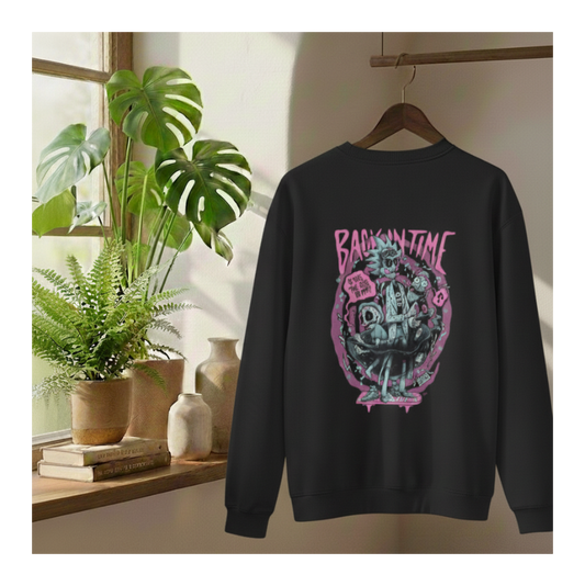 " Back In Time " Unisex Oversized Sweatshirt