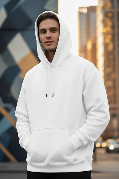 White&Black | Unisex Oversized Hoodie