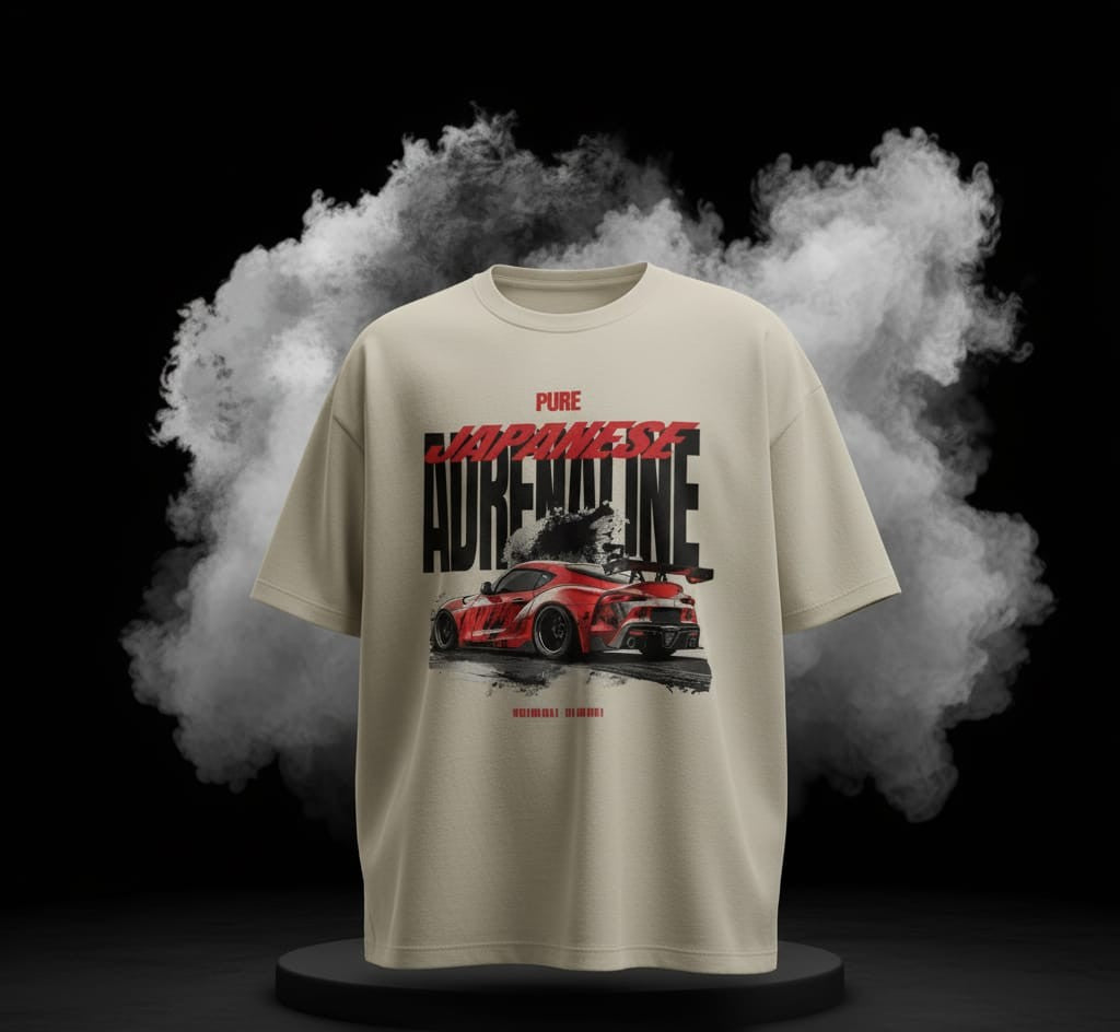 Pure Japanese Adrenaline Oversized Tee