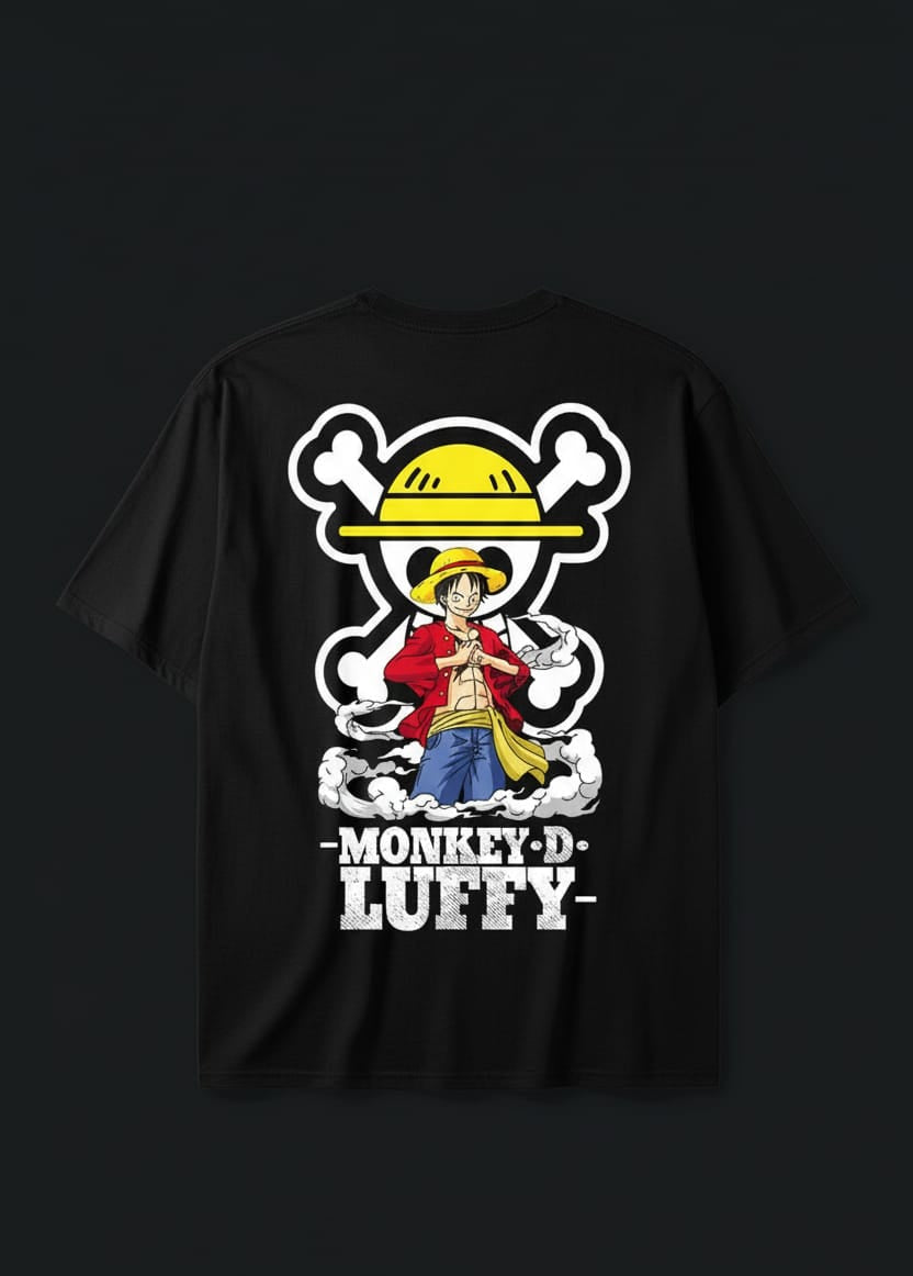 Monkey D. Luffy One Piece Oversized Anime Tee