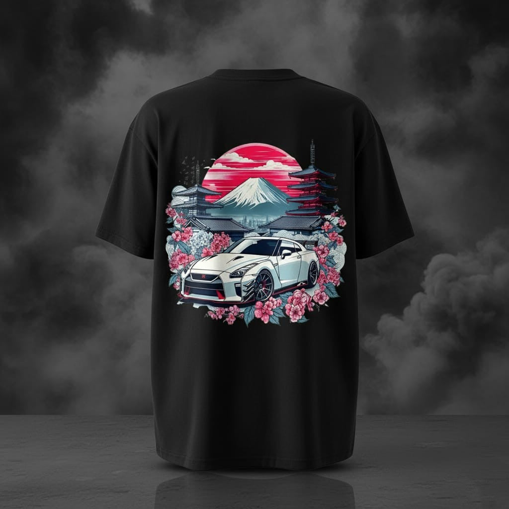 Godzilla Rising | Oversized JDM Tee