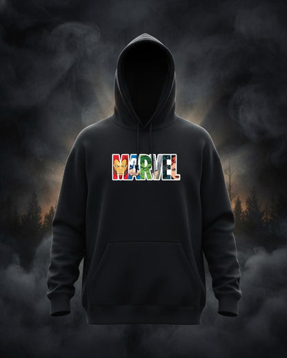 ṀĀR̥VĒL̥ Unisex Oversized Hoodie