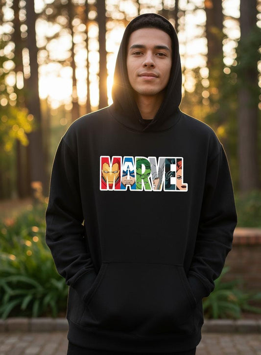 ṀĀR̥VĒL̥ Unisex Oversized Hoodie