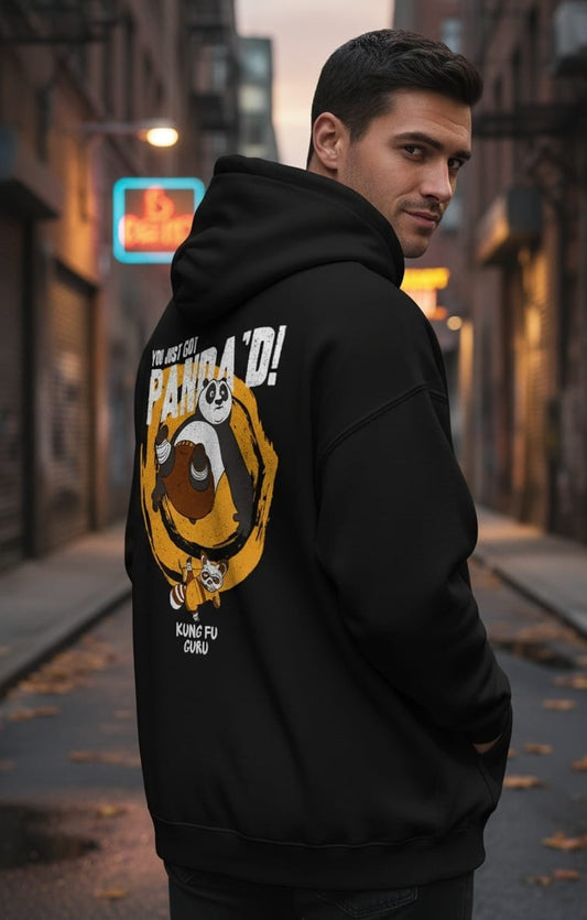 You Just Got Panda’d |Unisex Oversized Hoodie