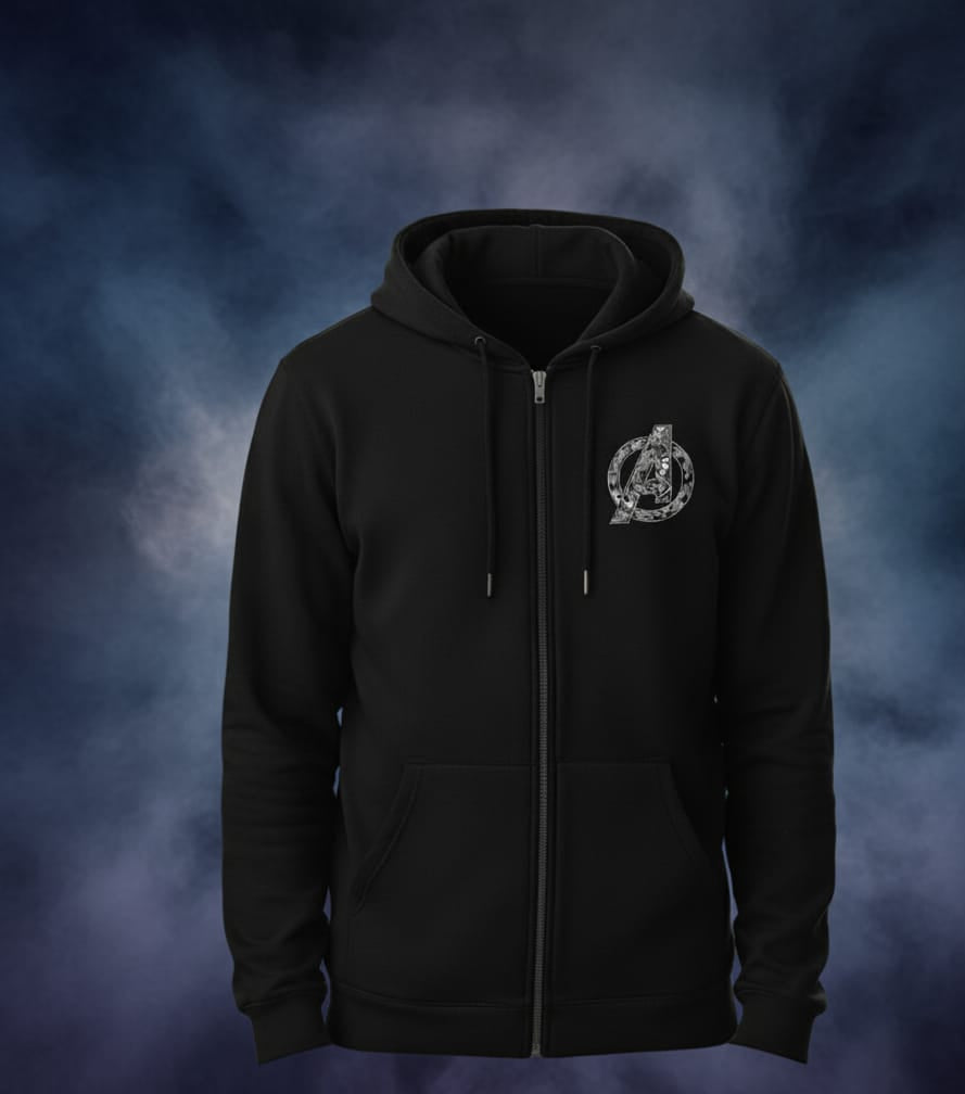 AVANGER | Unisex Regular Zip Hoodie