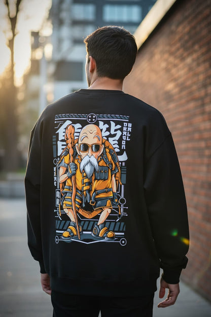 Old Monk | Unisex Oversized Sweatshirt